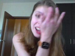 Sperma, Hardcore, Hd, Gezichtspunt, Geschoren, Mager, Tiener, Tieten likken