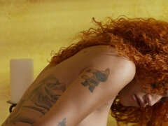 Tattooed ebony redhead tranny - Finally, You're All Mine - Rubi Maxim