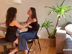 Stunning lesbian aphrodisiac adult clip