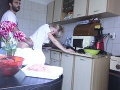 ブロンド, 自家製, 熟年, 母, 自然山雀, ロシア人, オッパイの, のぞき