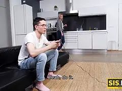 Blondine, Spiele, Hardcore, Hd, Russisch, Schwestern, Rock, Taboo