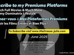 Femdom Sissy Training: POV Blowjob & Strapon Pegging with Mistress Julia - HD Femdom Humiliation