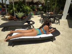 Anal, Brunette brune, Rondelette, Queue, Hôtel, Chatte, Rasée, Nénés