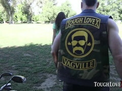 TOUGHLOVEX Karl gets to play with Adria Rae's holes