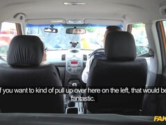 Blondine, Auto, Titten