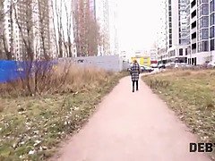 Blowjob, Hardcore, Hd, Money, Redhead, Rough, Russian, Teen