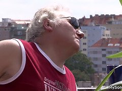 Папочка, Член, Хд, На природе, Крошечные, Киски, Кричащие, Под юбкой