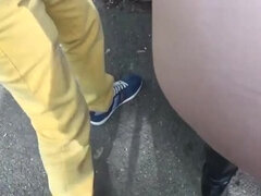 Culo grande, Tetas grandes, Corridas, Gafas, Casero, Maduro, Al aire libre, Tetas