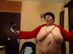 Enthousiasteling, Mooie dikke vrouwen, Omie, Rijpe lesbienne, Tepels, Alleen, Webcamera