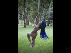 Tati Zaqui amazing erotic photo session BTS