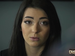 Slaapkamer, Pijpbeurt, Bruinharig, Handbeurt, Doordringend, Kut duiken, Mager, Tiener