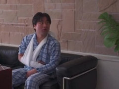 Asiatisch, Blasen, Besamung, Gruppe, Hd, Japanische massage, Milf, Flotter dreier