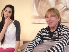 Mooi, Grote lul, Pijpbeurt, Bruinharig, Opa, Handbeurt, Kut duiken, Strak