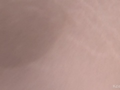Enthousiasteling, Bruinharig, Sperma in gezicht, Hd, Geschoren, Kort haar, Zusters, Tieten likken