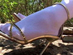 Checa, Fetiche, Fetiche de pies, Tacones, Coño, Sexo soft, Medias largas, Tetas