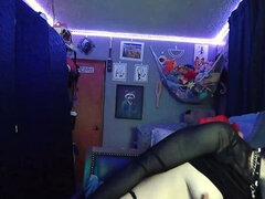 Sexy Goth With Big Ass and Sexy Petite Body