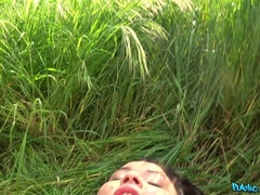 Leie, Braunhaarige, Latina, Geld, Im freien, Pov, Spanisch, Titten