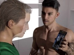 3d, Любители, Из жопы в рот, Большая жопа, Блондинки, Грудастые, Игры, Рыжие