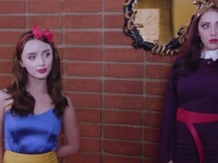 Grote lul, Grote mammen, Pijpbeurt, Bruinharig, Hd, Pornster, Mager, Trio