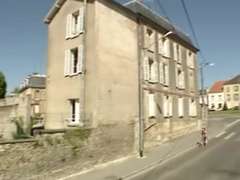 アナル, ダブル開発, フランス人, 淫乱熟女, 穴開きパンティ