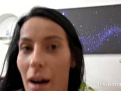 Dafnes Wild Threesome Squirting with Lesbian Lovers