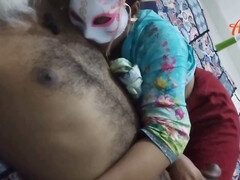 18 ans, Cul à la bouche, Tante, Tromperie, Rondelette, Indienne, Léchez, Chatte