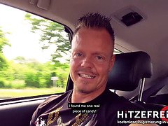 Enthousiasteling, Buiten, Gezichtspunt, Openbaar, Realiteit, Schreeuwen, Tiener, Tieten likken