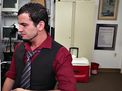 Leie, Sadomasochismus, Grosser schwanz, Schwarz, Schwarz, Behaart, Interrassisch, Büro