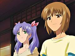 デカパイ, 中出し, 足, 彼女, 手コキする, 公共, 三人, オッパイの