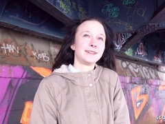 Leie, Grosser schwanz, Vollbusig, Kehlenfick, Flexibel, Deutsch, Hardcore, Schüchtern