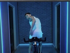 Grosse bite, Sucer une bite, Couple, Tir de sperme, Gode, Homosexuelle, Gym, Branlette thaïlandaise