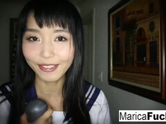 Asiatisch, Arsch, Braunhaarige, Hd, Masturbation, Natürlichen titten, Solo, Spielzeuge