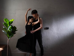 Sex and dance in a pretentious Asian porn vid