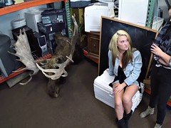 素人, 美女, ブロンド, フェラチオ, 茶髪の, グループ, ハードコア, 三人