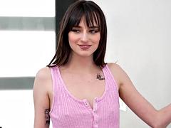 Gros cul, Gros seins, Sucer une bite, Bondage, Compilation, Tir de sperme, Interracial, Nénés