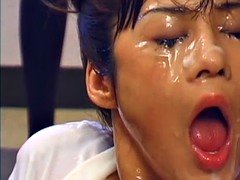 Bukkake, Cum in mouth, Cumshot, Japanese