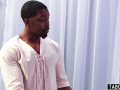 お尻, 黒人, 茶髪の, チン, バック, 毛深い, オマンコ, オッパイの