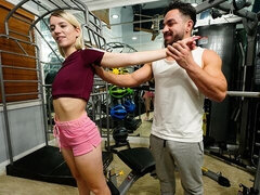 Черные, Блондинки, Спортзал, Развязные