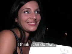 素人, ビッチ, フェラチオ, 顔射, 手コキする, アウトドア, 公共