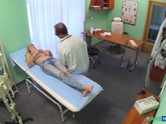 Leie, Betrug, Arzt, Fingern, Krankenschwester, Büro, Muschi, Uniform