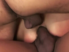 In den arsch, Blasen, Besamung, Doppelpenetration, Hardcore, Hd, Masturbation, Strumpfhose