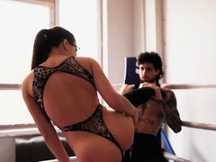 Brunette, Femdom, Fetish, Foot fetish, Stockings, Wrestling