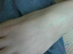 Braunhaarige, Füsse, Fussjob, Piercing, Pov, Muschi, Abendanzug, Titten