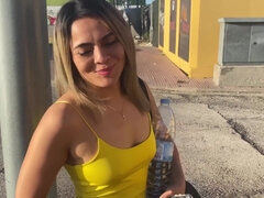 Frau, Küssen, Latina, Orgasmus, Öffentlich, Realität, Spanisch, Überraschung