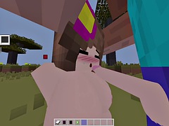 Minecraft gameplay