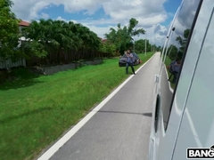 Enthousiasteling, Bruinharig, Autobus, Hondjeshouding, Hardcore, Hd, Rijden, Tiener