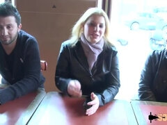 素人, アナル, ブロンド, ぽちゃ, フランス人, 乱交, 淫乱熟女, ヤリマン