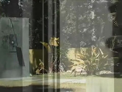 Asiatisch, Blasen, Hochschule, Schwanz, Fingern, Japanische massage, Zierlich, Titten