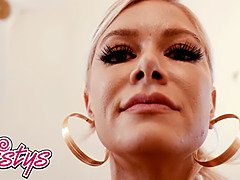 Serene Siren demands her client's attention with a hot and heavy pussy licking & tribbing session