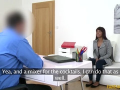 Amateur, Sucer une bite, Éjaculation interne, En levrette, Masturbation, Bureau, Pov, Chatte